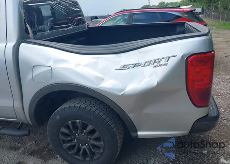 2019 Ford Ranger Lariat из США, поврежденный, VIN 1FTER4FH5KLA46845